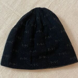 Michael Kors Black Knit Beanie - Gently Used, Great Condition